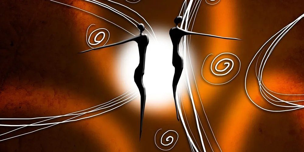 Stampa su tela – Amore etnico