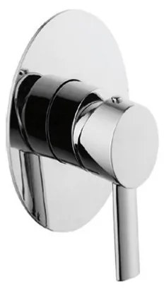 Kamalu - Miscelatore doccia monocomando in ottone finitura cromata | ORIAN-D
