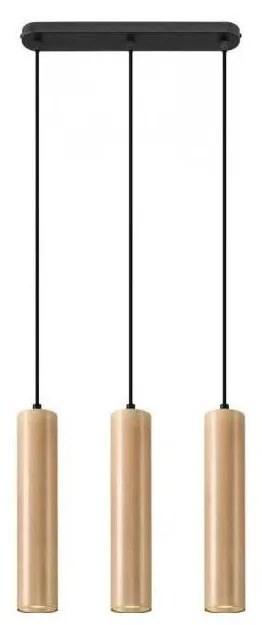 Sollux SL.0638 - Lampadario a sospensione con filo LINO 3xGU10/40W/230V