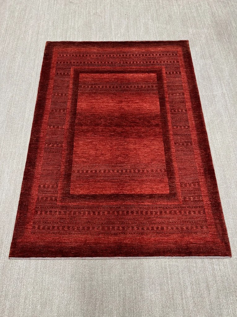 Loribaft Tappeto 240x170 Rosso (Iran) Annodato A Mano