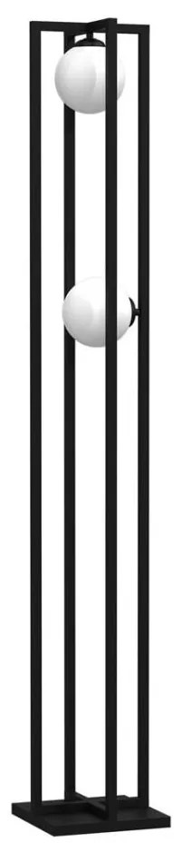 Lampada da terra DIEGO 2xE14/40W/230V nero