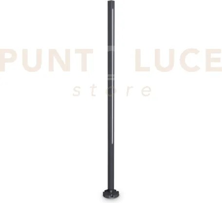 Jedi paletto led 3000k 19w  2050 lm h.120,5cm ip65 antracite