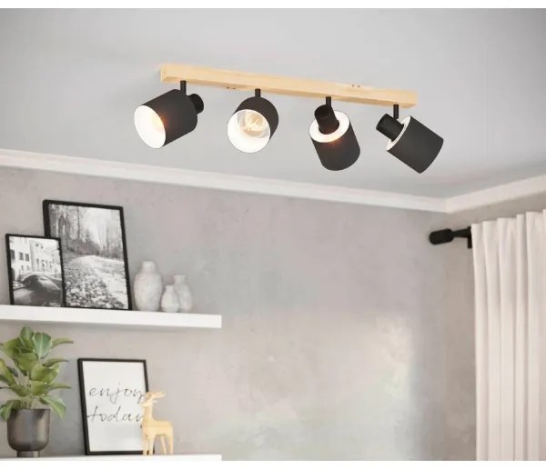 Eglo 99492 - Faretto BATALLAS 4xE27/10W/230V