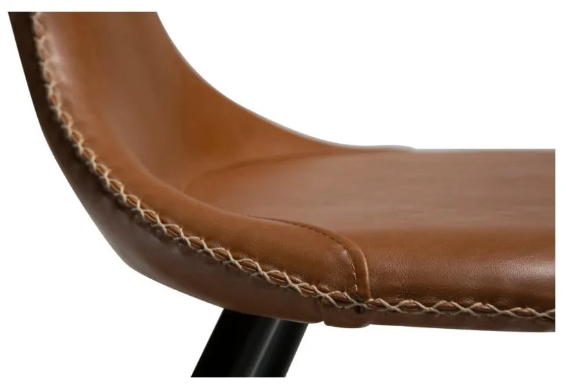 Sedia in similpelle marrone Flair - DAN-FORM Denmark
