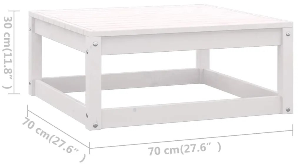 Set Divani da Giardino 5 pz con Cuscini Legno Massello di Pino