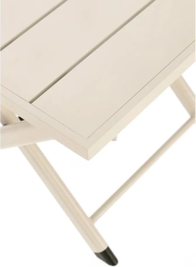 Tavolino da giardino in alluminio 43x44 cm Taylor - Bizzotto