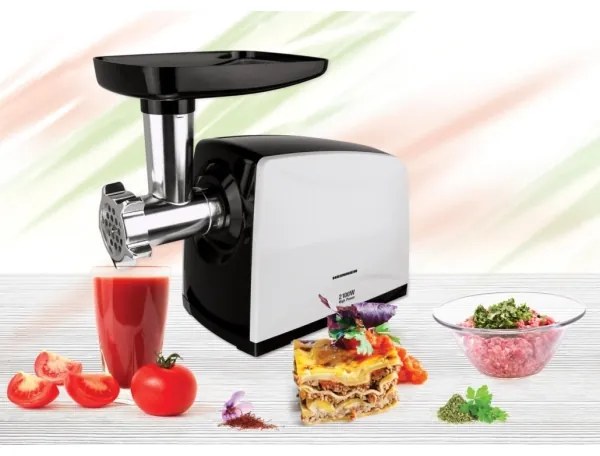 Heinner MG-2100BKWH - Tritacarne 2100W/230V nero/bianco