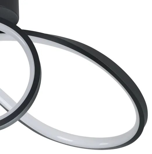 Eglo 901158-Plafoniera dimmerabile RGBW CALAROSSA-Z LED/22W/230V nero