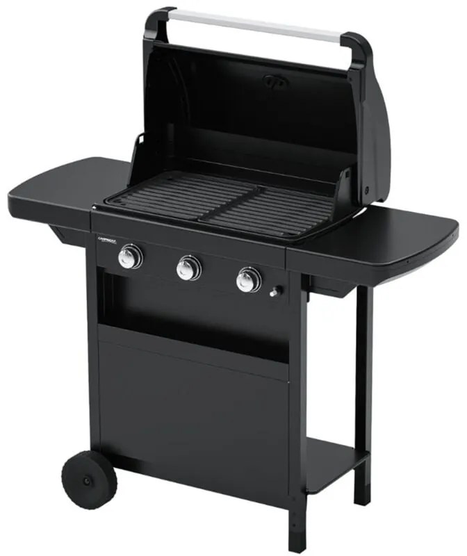 Camping Gaz Barbecue a Gas Compact 3 l 3 Bruciatori Dimensione Griglia 61 x 35 cm Consumo Gas 546 g /h Persone Servite da 8 a 10 Termometro 2