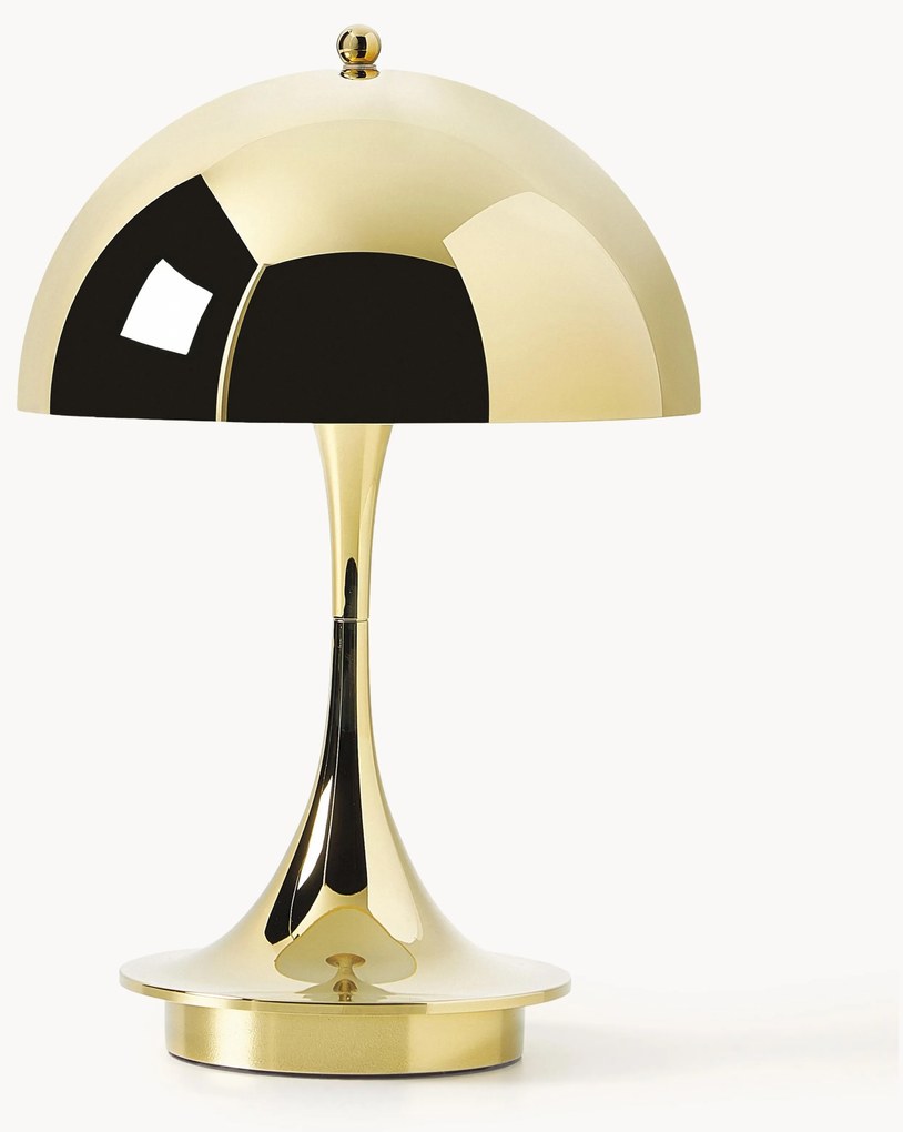 Lampada da tavolo piccola portatile a LED Panthella 160, design Verner Panton