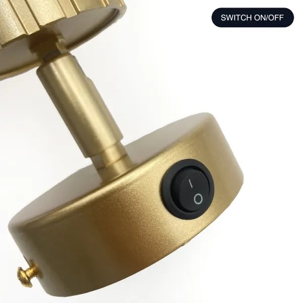 Brilagi - Faretto da parete CRISPINA 1xGU10/10W/230V oro