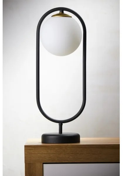 Jupiter 2044 - Lampada da tavolo IGON 1xE14/40W/230V nero