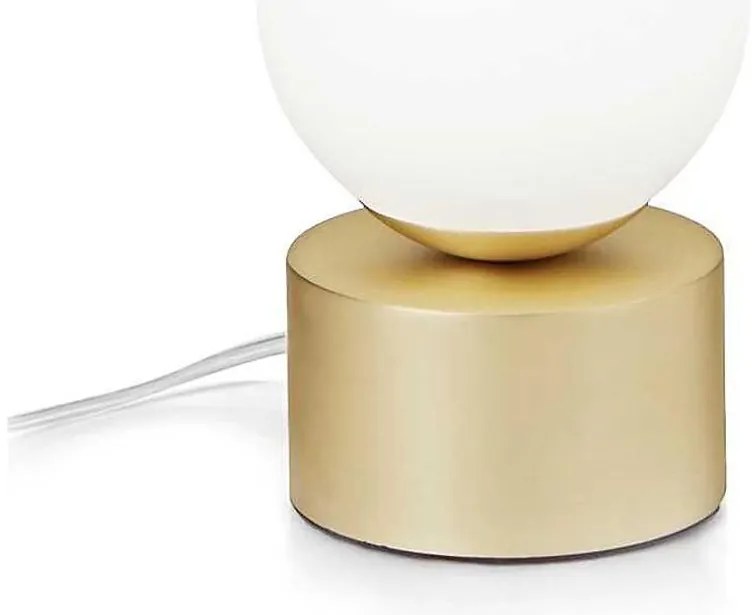 Ideal Lux - Lampada da tavolo LED PERLAGE 1xG9/3W/230V oro/bianco