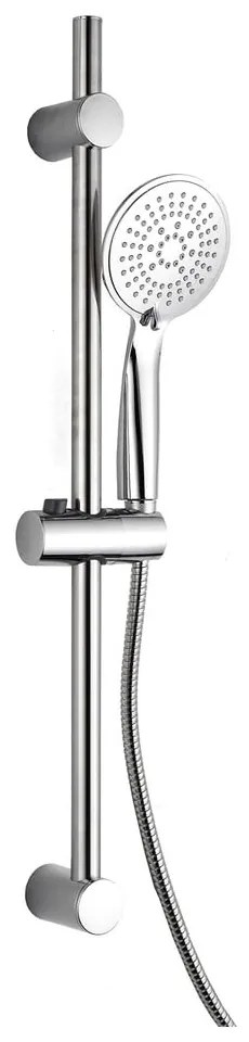 Set per doccia color argento opaco in plastica con doccetta 70 cm Hydro – douceur d'intérieur