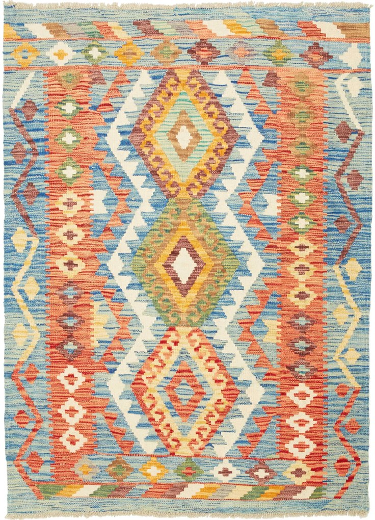 Kilim Tappeto 110x150 (Pakistan) Tessuto A Mano