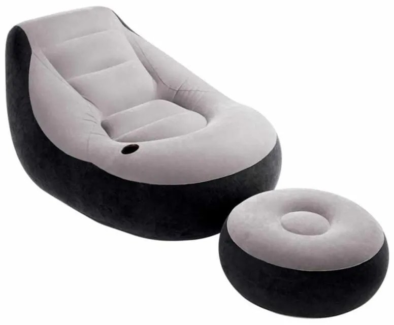 Sedia Gonfiabile con Poggiapiedi Ultra Lounge Relax 68564NP INTEX