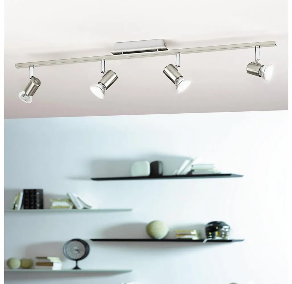 EGLO 90917 - Plafoniera ROTTELO 4xGU10/LED/3W