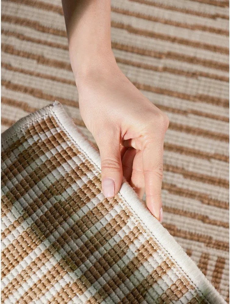 Tappeto da interno/esterno color crema/di colore naturale 120x170 cm Haringey Nightingale – Ted Baker