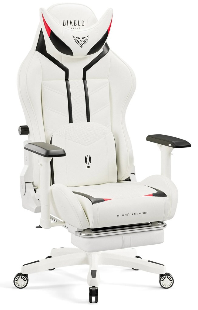 Sedia da gaming Diablo X-Ray 2.0 Normal Size: Bianco/Nero