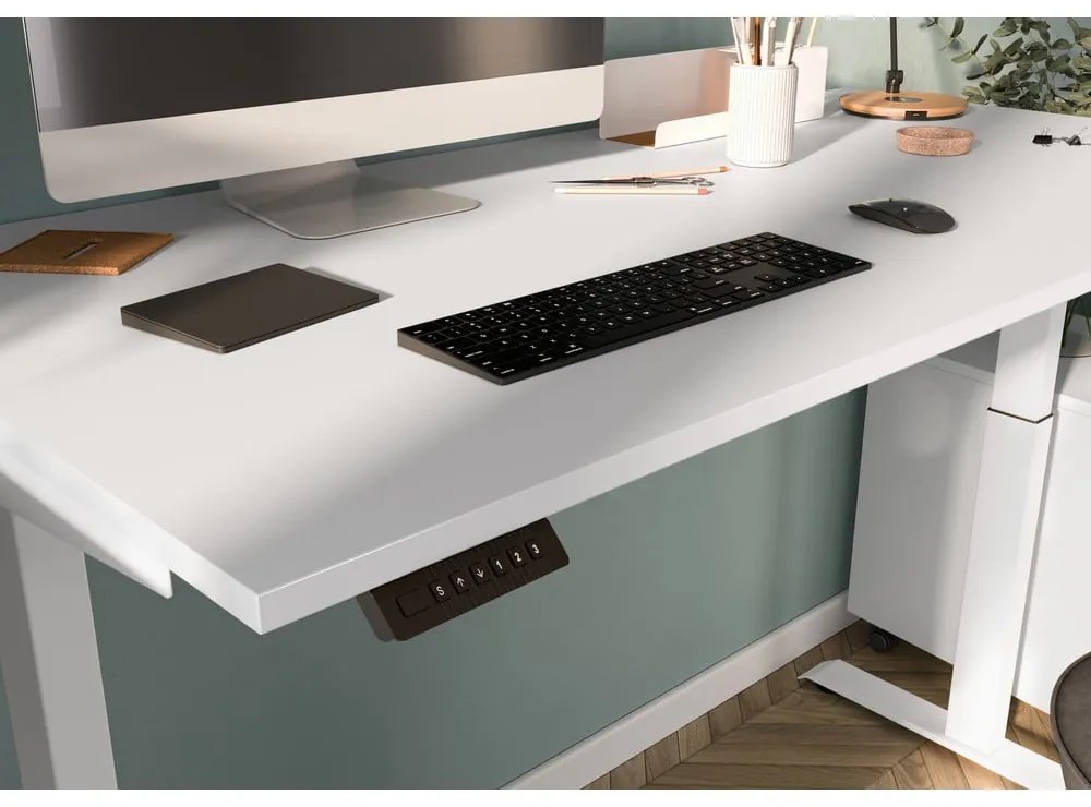 Tavolo da lavoro con altezza regolabile elettricamente 80x160 cm Mailand - Germania