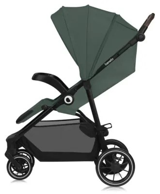Lionelo - Passeggino EMMA ONE verde/nero