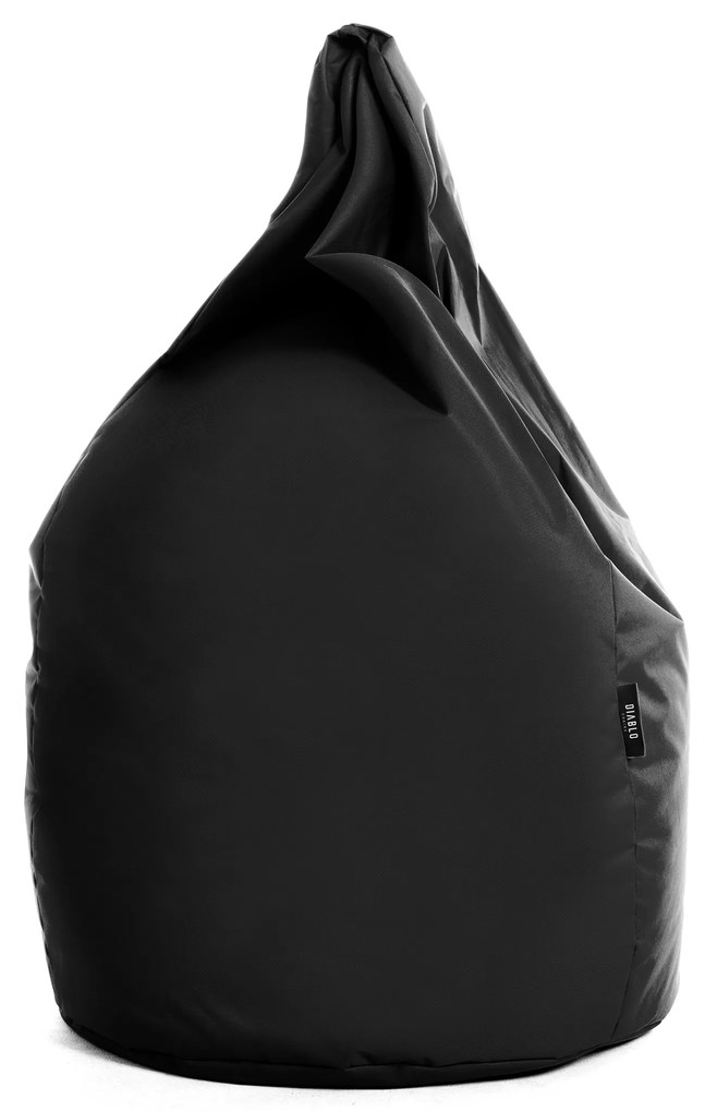 Pouf per bambini Diablo Chairs: Nero