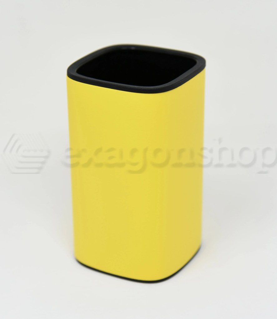 Colombo design Trenta B30410 Bicchiere Porta spazzolini da Appoggio Lemon Yellow