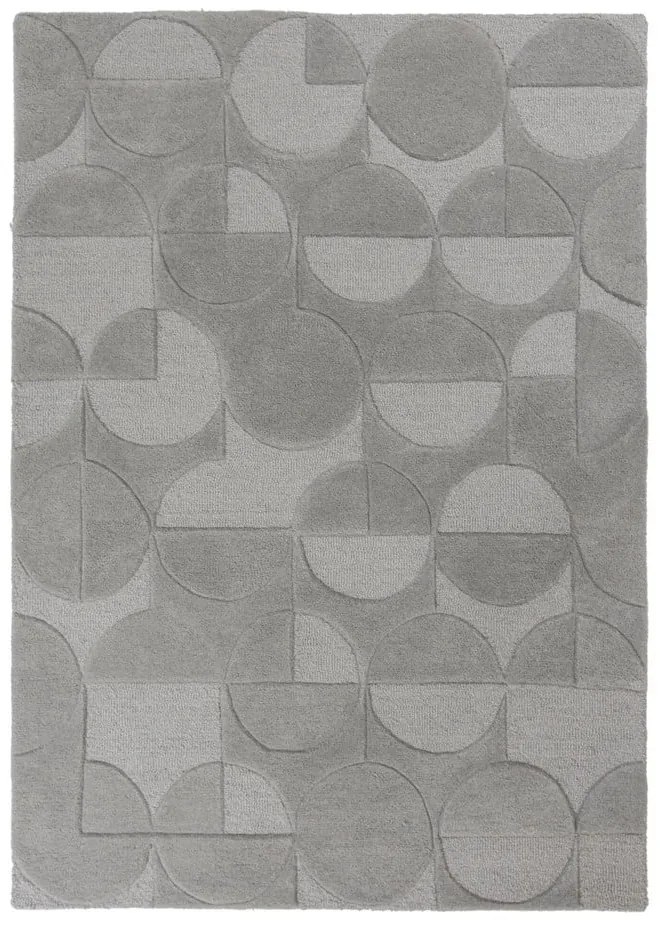 Tappeto in lana grigio 200x290 cm Gigi - Flair Rugs