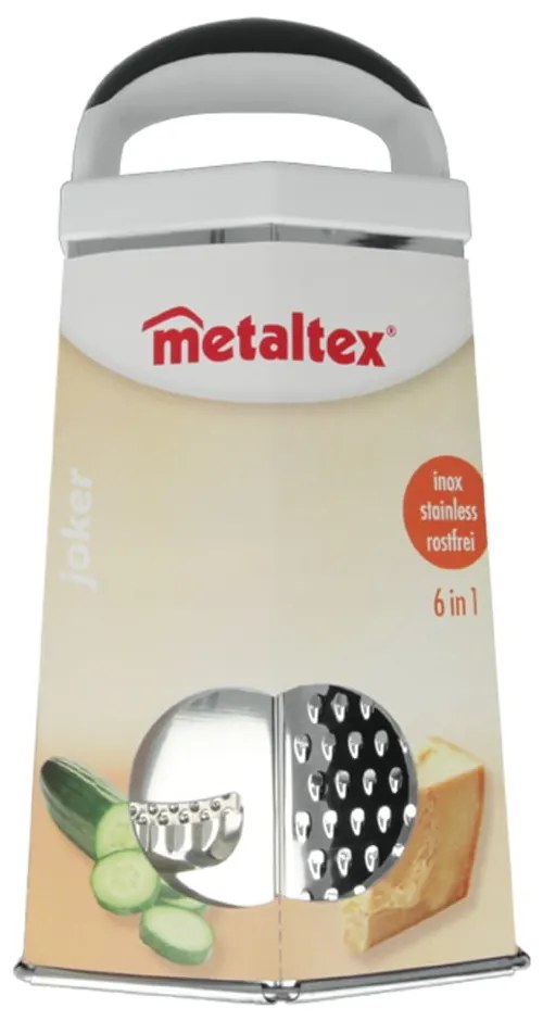 Grattugia a mano in acciaio inox Grattugia, 24 cm - Metaltex