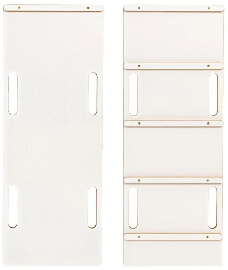 Arco a dondolo montessori bianco in pino massiccio 39x75x38 cm Montessori – Meowbaby