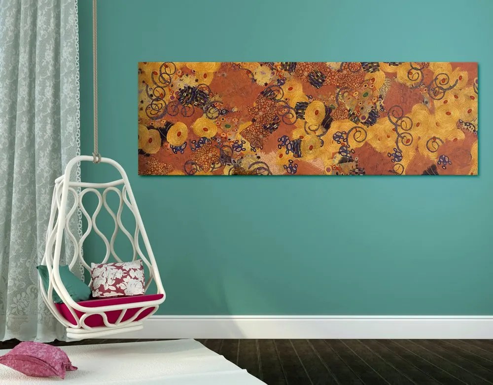 Quadro su tela – Astrazione ispirata a G. Klimt