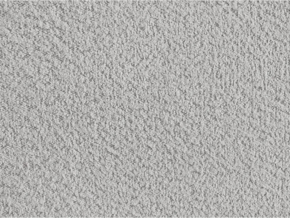 Letto matrimoniale imbottito grigio chiaro con contenitore/senza testiera con rete inclusa 160x200 cm Inera – Bobochic Paris