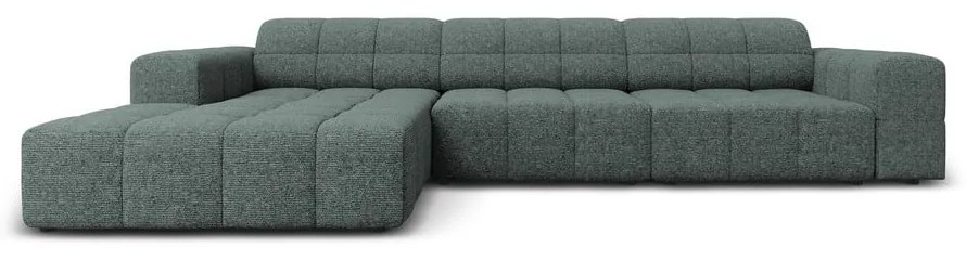 Divano angolare turchese (angolo sinistro) Chicago - Cosmopolitan Design