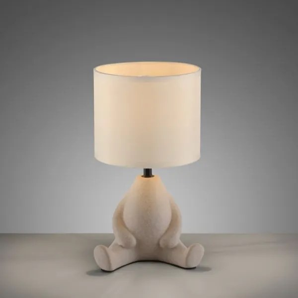 JUST LIGHT. 14190-39 - Lampada da tavolo TED 1xE27/25W/230V beige