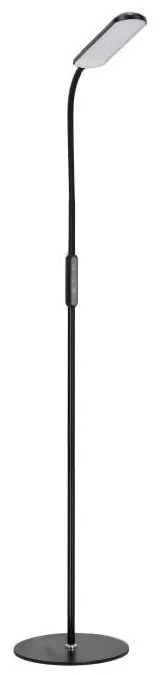 Lampada da terra dimmerabile a LED TEILO LED/10W/230V 3000/4000/6500K nero + +TC