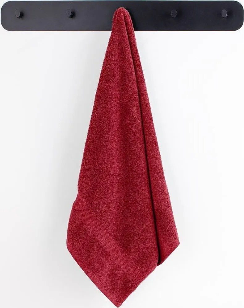 Asciugamano rosso , 50 x 100 cm Marina - DecoKing