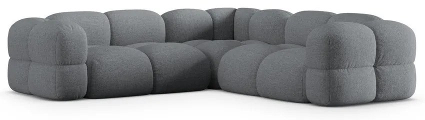 Divano angolare grigio Loretto – Cosmopolitan Design