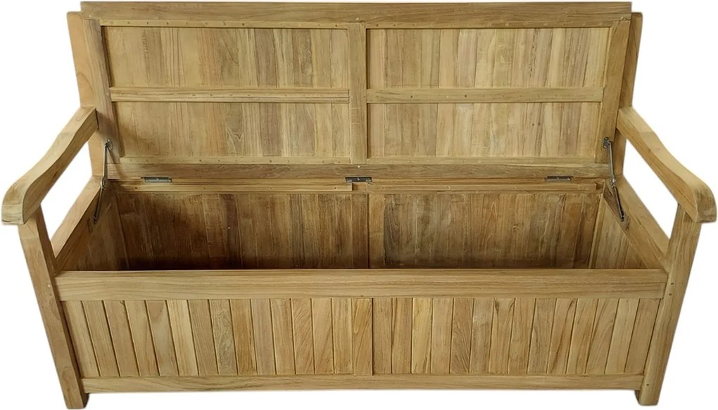PALMIRA - panca contenitore in teak