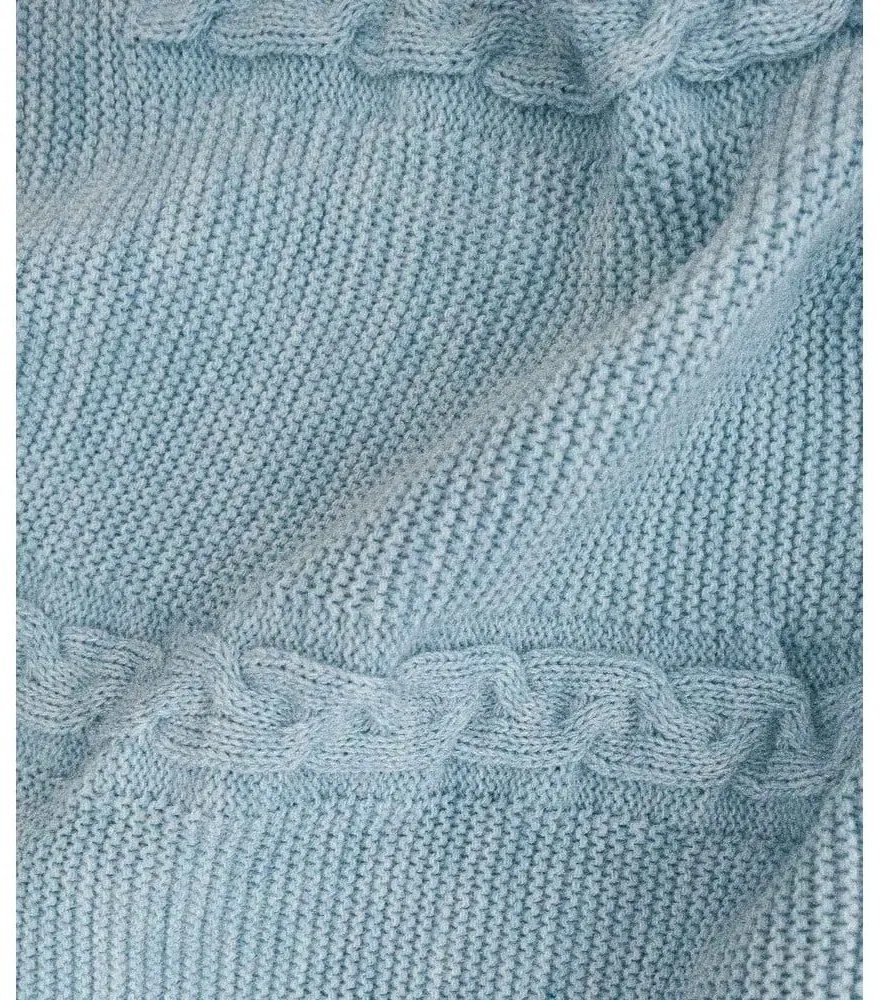 Copriletto blu 200x220 cm Trenza – Oyo Concept