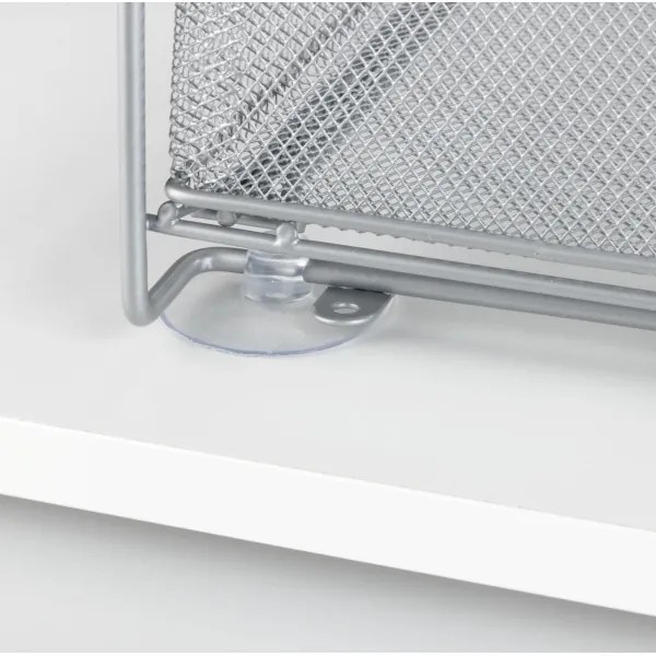 WENKO 53140800 - Mensola GIOMA 35x33,5 cm argento