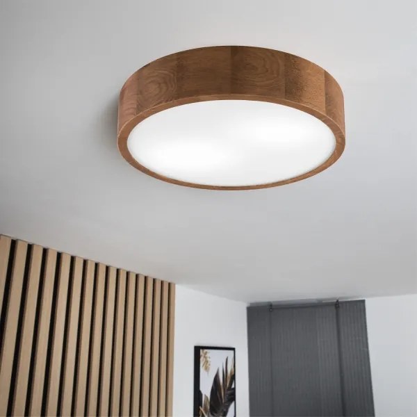 Brilagi - Lampada LED da soffitto CARVALHO 2xE27/60W/230V ciliegio 37 cm