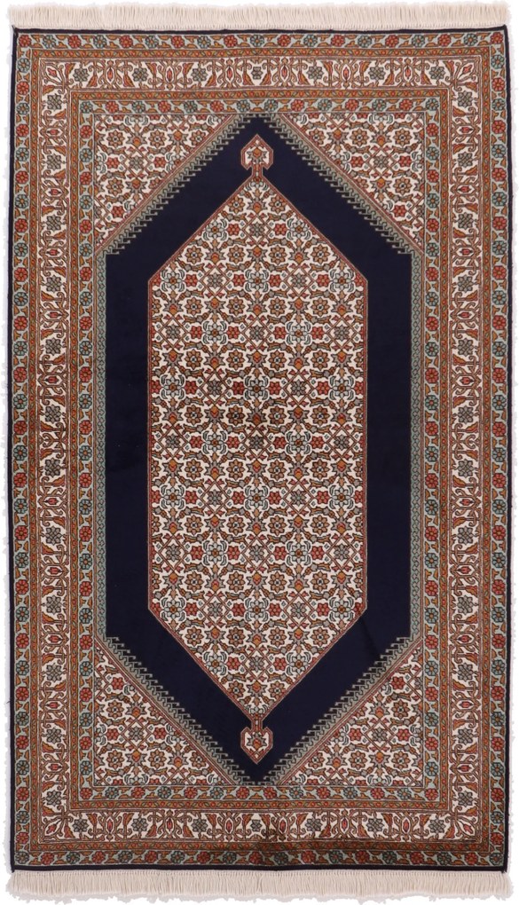Cashmere Silk Tappeto orientale 160 x 90 (Indian) Annodato A Mano