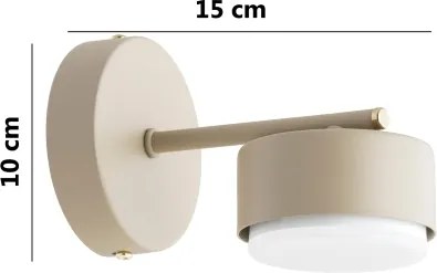 Brilagi - Lampada da parete LED MONO 1xGX53/30W/230V beige