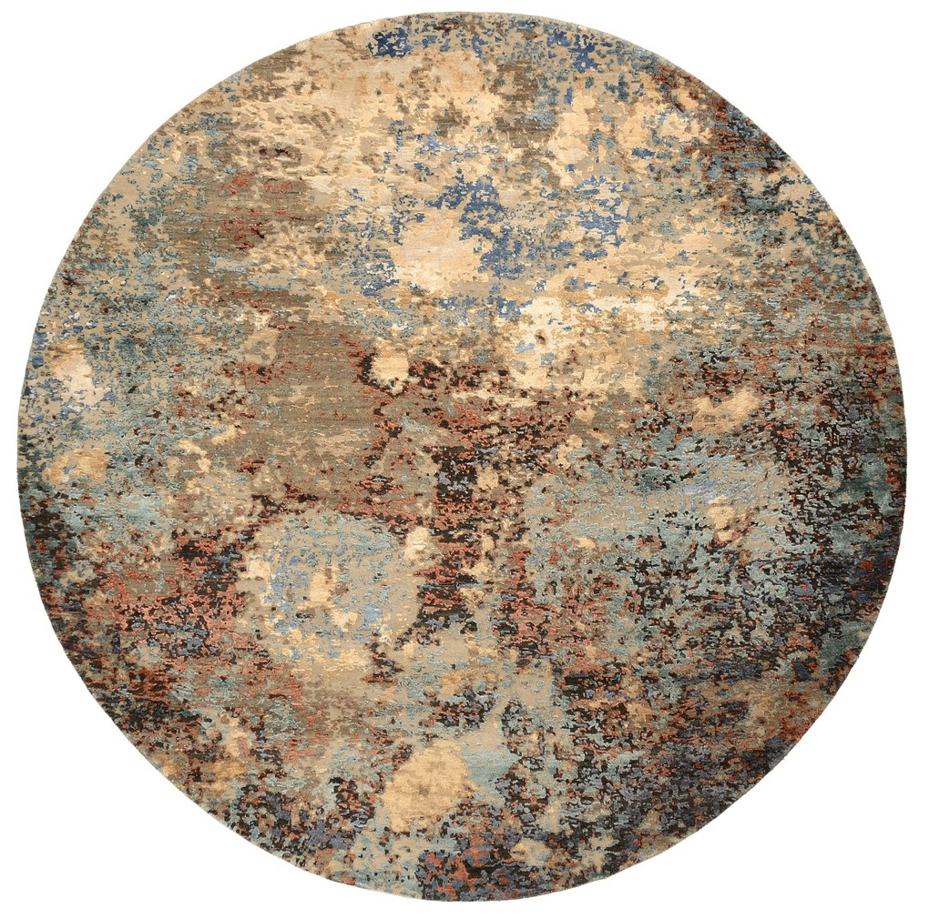 Asman Tappeto orientale 240x240 (Indian) Annodato A Mano
