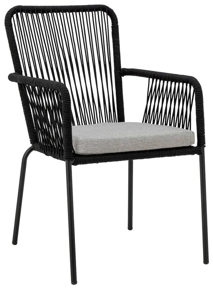 Sedie da pranzo nere in un set di 2 Santino - Bloomingville