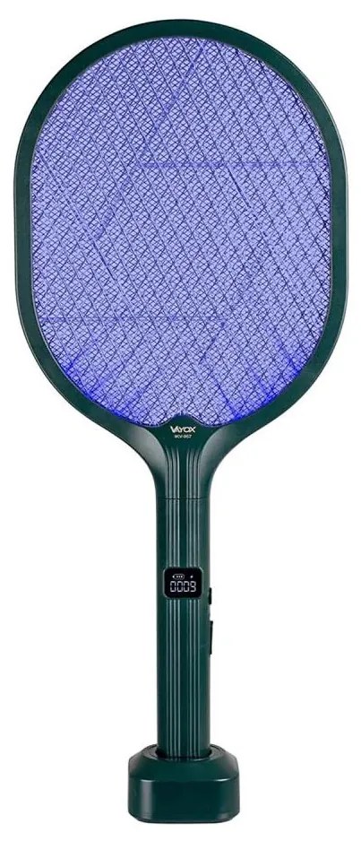 Trappola elettrica LED 2in1 con display LCD 1200 mAh/5V verde