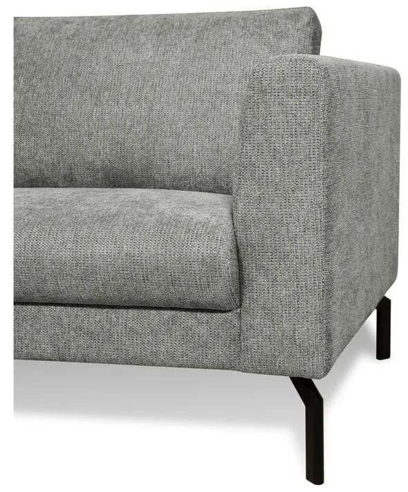 Divano angolare grigio chiaro (angolo sinistro) Gomero - Scandic