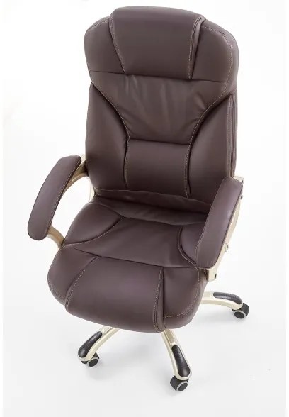 Sedia da ufficio PINU marrone scuro