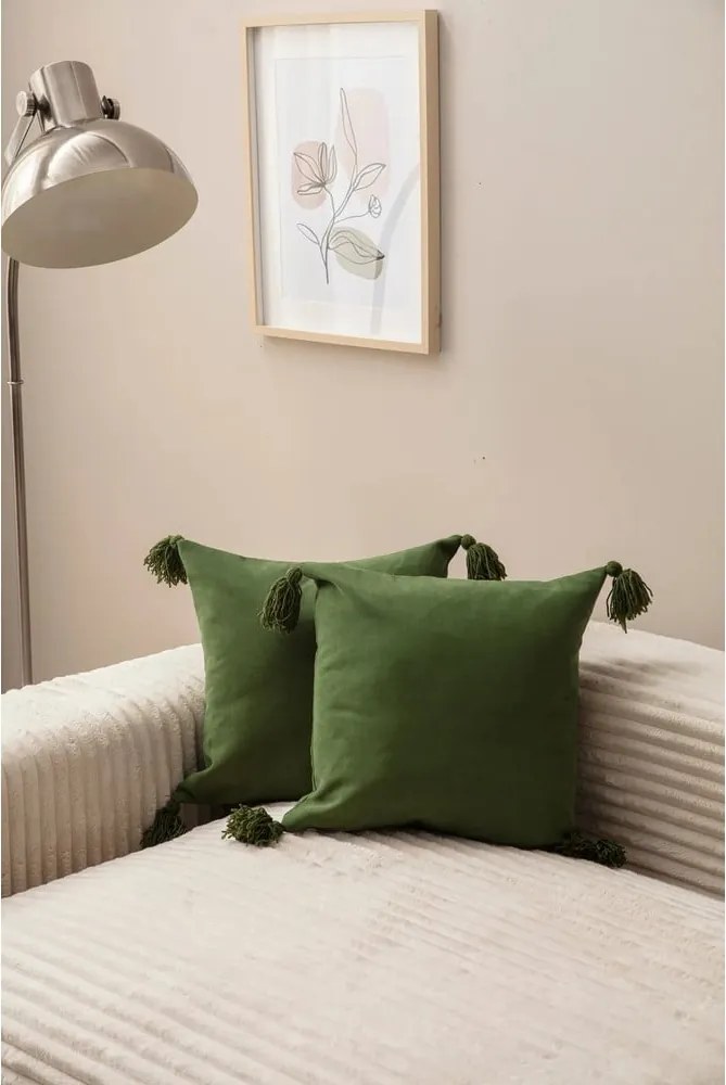 Federe decorative in set 2 pz 43x43 cm Puskul – Mioli Decor