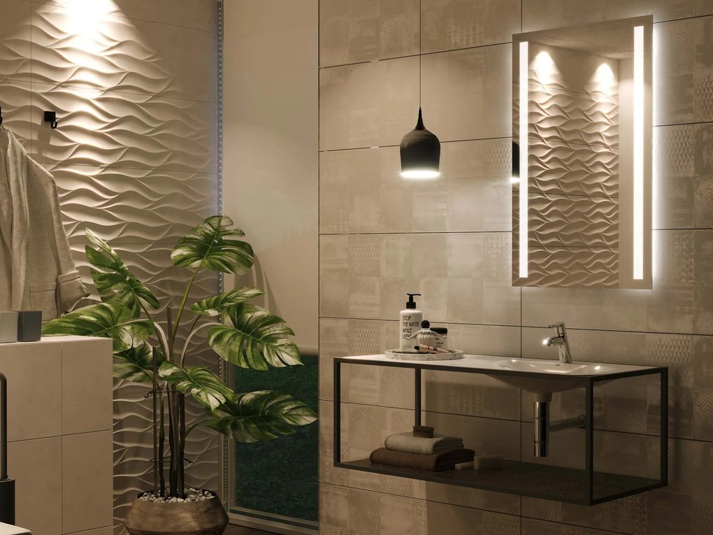 Specchio con illuminazione LED  M4